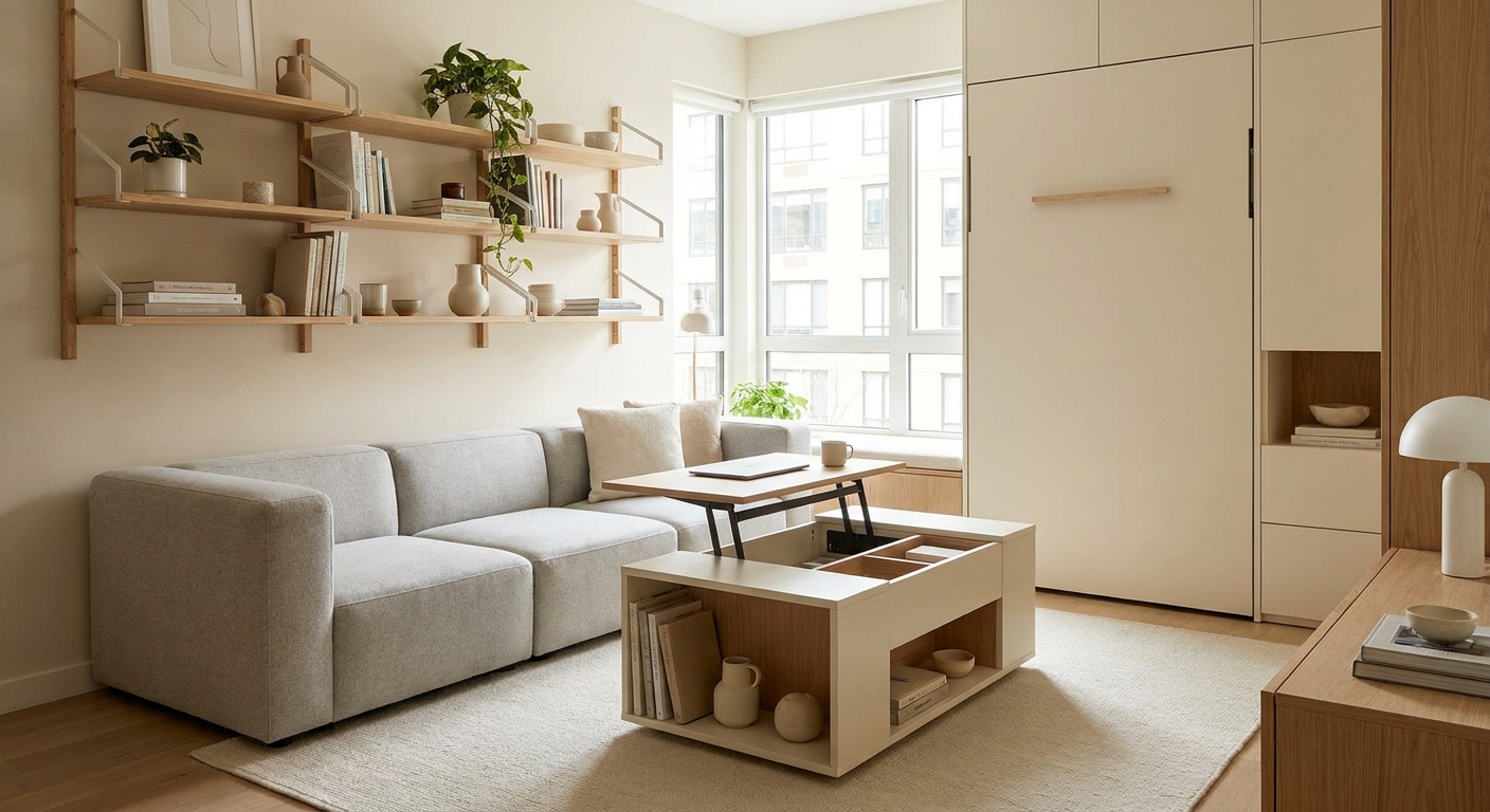 Cómo elegir muebles para espacios pequeños y aprovechar cada rincón