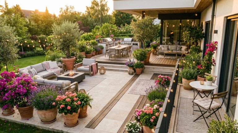 Ideas para decorar jardines, terrazas y balcones con estilo
